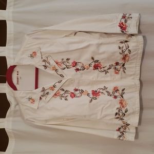 Johnny Was 100% cotton jacket